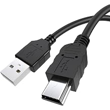 Mini USB Cable Compatible with Texas Instruments TI-84 Plus CE charger,TI-84 Plus/Plus C Silver Edition,TI-Nspire CX II CAS/CX/CX CAS,Ti-89 Titanium Graphing Calculator Charger Cable