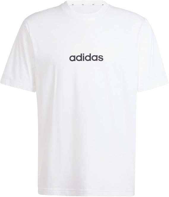 adidas Men's Essentials Linear Single Jersey T-Shirt