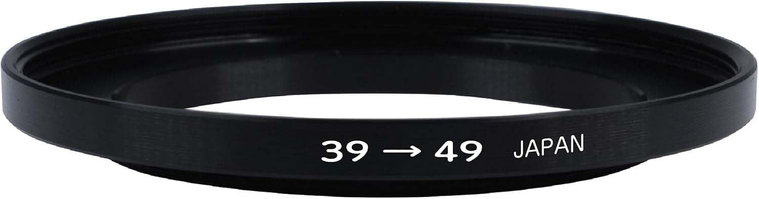 Marumi 906050 Step Up Ring 39mm to 49mm Filter Diameter Conversion Adapter