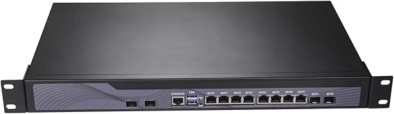 Firewall, VPN, 1U Rackmount, Mikrotik, OPNsense, Network Appliance, I7 4610M, RS14, AES-NI, 8 x I226-V 2.5GbE, 4 x SFP+ 82599ES, COM, VGA, 16G RAM, 512G SSD