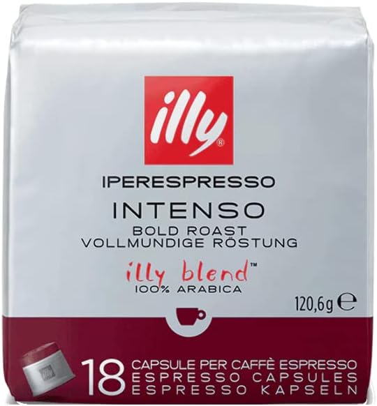 Illy Coffee Iperespresso Dark Roast - Set 2 cubes of 18 capsules each