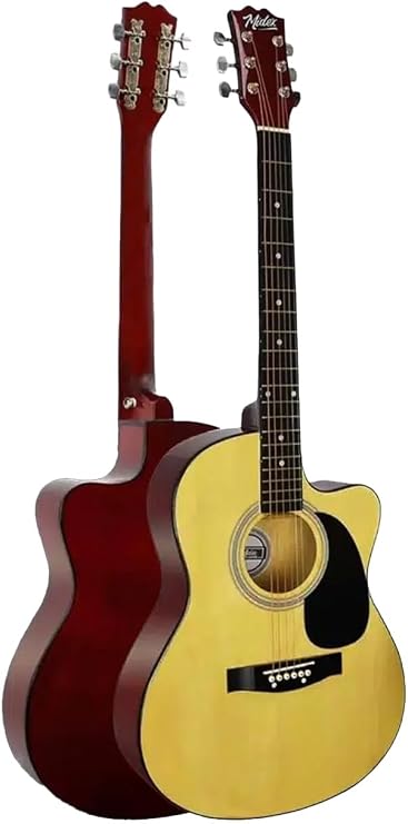 Midex RG-540NT Kaliteli Kesik Kasa 40 İnç Akustik Gitar Seti 4/4 Yetişkin