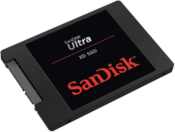 SanDisk Ultra 3D SSD 1TB up to 560MB/s Read / up to 530MB/s Write, Black