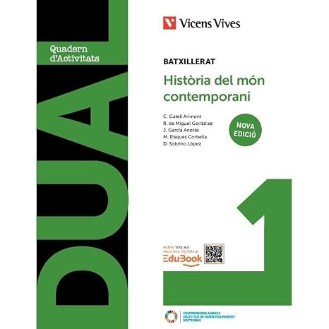Dual 1. Història del món contemporani. Llibre consulta i quadern. Nova edició