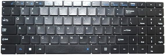 Replacement Laptop Keyboard For Auusda T1568 English US Black