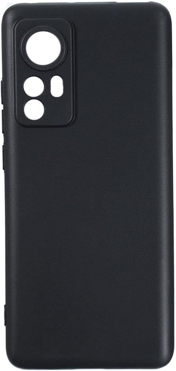 Microcase Xiaomi 12 Pro Elektrocase Serisi Silikon Kılıf - Siyah