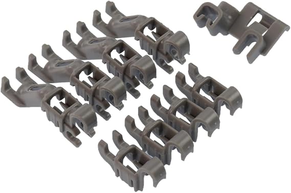 Bosch, Siemens, Profilo için Bulaşık Makinası Katlanır Tabaklık Menteşe Kiti SMS45JI00T, SMS46IW00T, SBE46CX09E, BM6421MA, SN536S00KT, SN515S00DT, SN26M832TR, SN25L831TR, Modelleri ile Uyumlu 00632372 [Enerji Sınıfı A]
