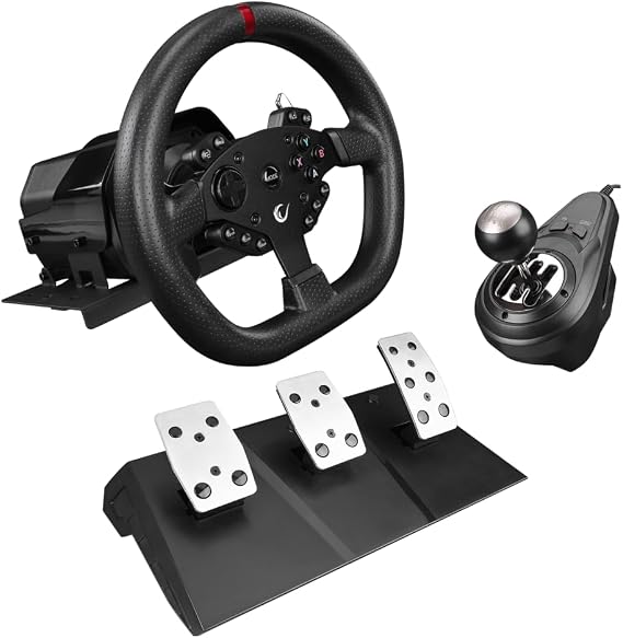 Rampage Force V995 PC İçin El Vitesi Gaming Oyun Direksiyonu Yüksek Hassasiyet Özellikli