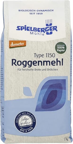 Rye Flour Type 1150 Demeter 1 x 1 kg