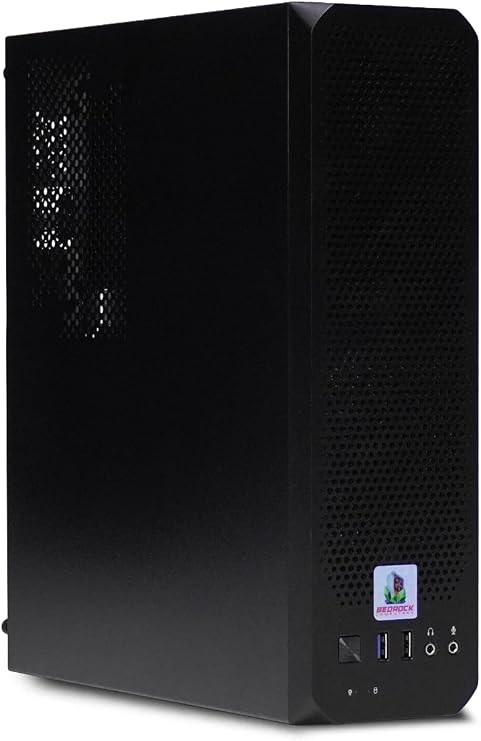 BEDROCK Anthracite Workstation SFF PC – i7 7700 CPU – 16GB RAM – 500GB SSD – Wi-Fi – Windows 11 - Wi-Fi