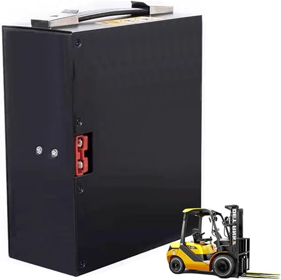 48ボルト電動フォークリフト用バッテリー 48v 10ah 15ah リン酸鉄リチウムバッテリー（パレットジャッキトラックモーター用、ハンドル付き）