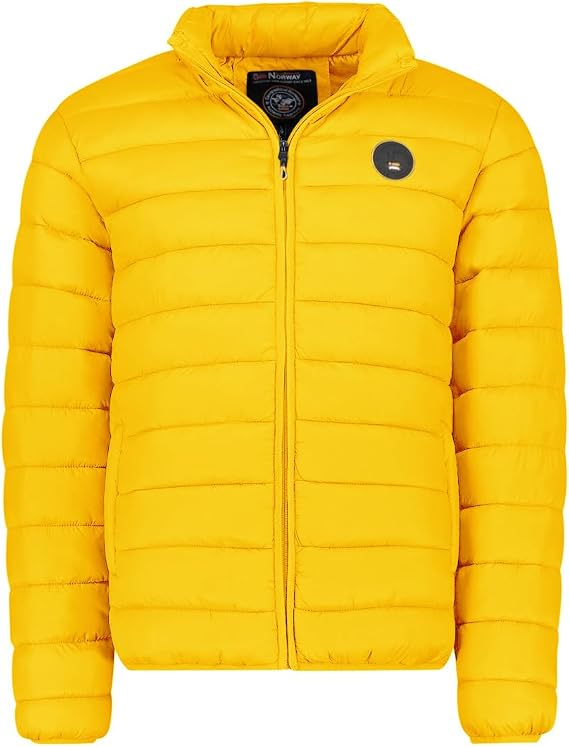 Geographical Norway Amigomap Basic Men's Thin Lightweight Warm Down Jacket Quilted Hooded Jacket Ideal for Autumn Winter Outdoor
