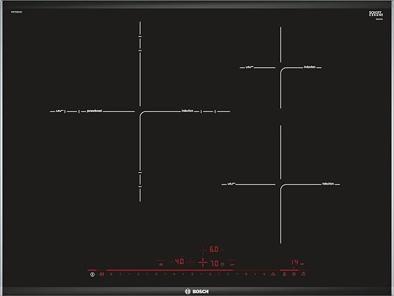 Bosch, Induction Hob, Series 6, 70 cm, Home Connect, black, PID775HC1E