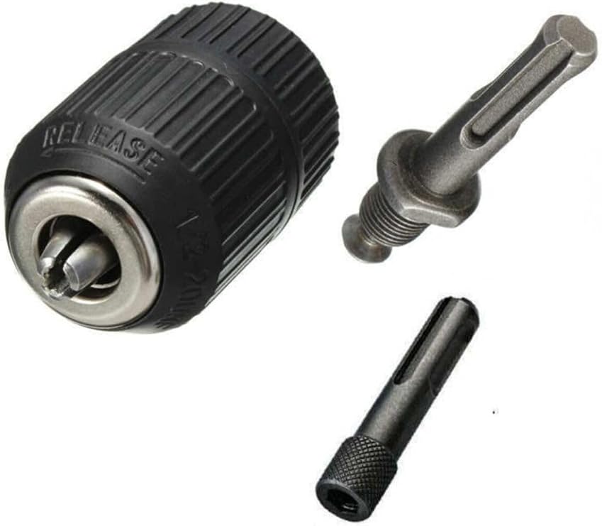 Depolife Kırıcı Delici Mandren Sds Plus Mandren Adaptörü Sds Uçlu 1/2 Mandren Ve Mıknatıslı Bits Adaptör