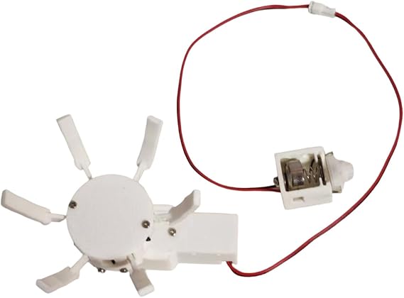 Perfeclan DIY Artificial Flower Automatic Open Closing Motor, Automatic Flower Opener and Closer, Lightweight Versatile for Decoration, White