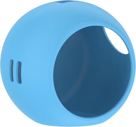 LOKEKE Compatible with Punirunes Virtual Pet Protective Case Cover, Silicone Protective Case Cover Shell Compatible with Punirunes Interactive Digital Toy Pet(Sky Blue)