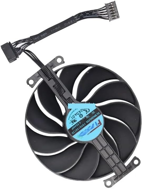 FD9015U12D,VGA GPU Cooler Graphics Cards Fan For ASUS DUAL RTX 4060 OC 8GB 4060Ti Advanced 16GB Video Card Cooling Easy to replace(1 Pcs A Fan)
