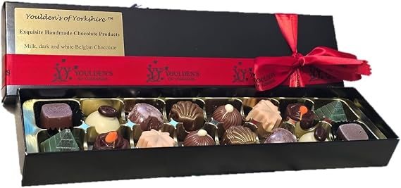 Youlden’s of Yorkshire – Luxury Handmade Belgian Chocolate Gift Collection (16, The Love Box)