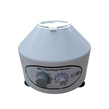 Centrifuge Machine, 800-1 Electric Laboratory Centrifuge PRP PRF Plasma 4000rpm 1790g 6pcs 20ml Centrifugal Tube Adaptor Laboratory Separation Tool