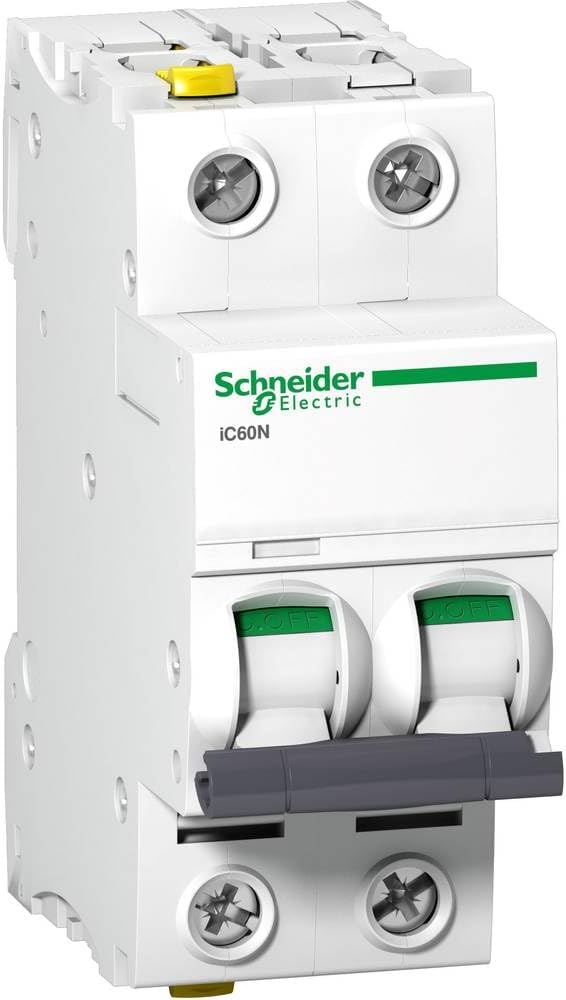 Schneider A9 F03216 Circuit Breaker IC60N 2P 16A B Charakteristik