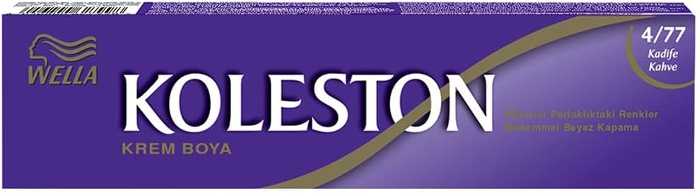 Koleston Single Tüp Saç Boyası 4/77 Kadife Kahve