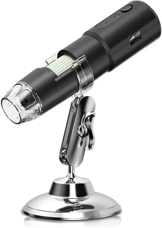 Professional Wireless Dermatoscope - 1000X HD Skin & Scalp Analyzer for Facial, Body and Hair Examination