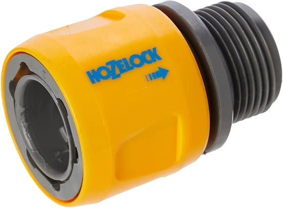 HOZELOCK - Flat and Spiral Pipe Adapter : Transform a Piece of Pipe into a Female Fitting [2170P9000]