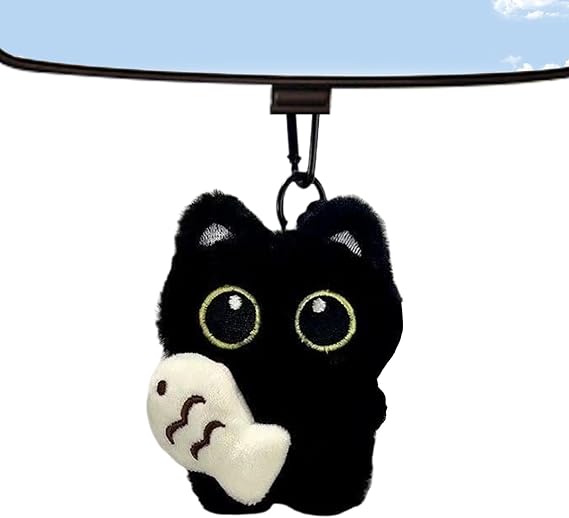 Cat Keychain Plush Cute Bag Purse Charms Novelty Party Favors