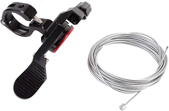 Dropper Seat Post,ZTTO Aluminum Alloy Bicycle Dropper Seatpost,Adjustable Wire Remote Control Mountain Bike Dropper Seat Post Lever for Outdoor Sport