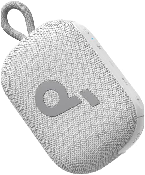 soundcore Select 4 Go Ultra Portable Bluetooth Speaker by Anker, 20H Playtime, IP67 Waterproof and Dustproof, Floatable, Customisable Pro EQ, Wireless Stereo Pairing, Ideal for Home, Outdoors, Hiking