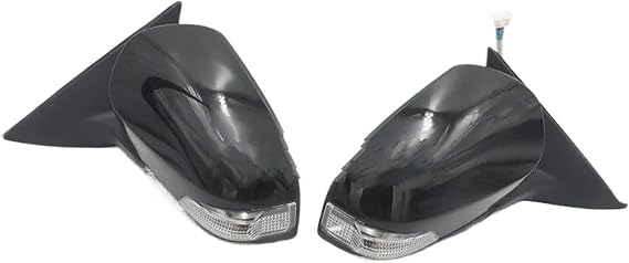 Auto Complete Wing Mirrors For TOYOTA For CAMRY For AURION 2012-2017 With Turn Signal Heated Electric Folding 2PCS Outer RearView Side Mirror Assy Auto Rearview Mirror Assemblys