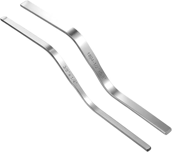 2 Pack Double Ended Brick Jointer Tuck Pointing Tools Masonry Tools