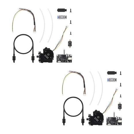 Compatible for TPU Feeding Assist Module 2PCS for Bambu Lab P2S H2 P1 X1 Series 3D Printer