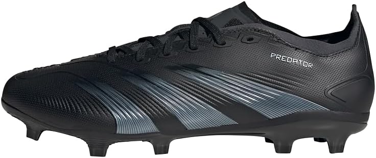 adidas Unisex Predator League Firm Ground Football Boots, Core Black/Carbon/Core Black, 6.5 UK