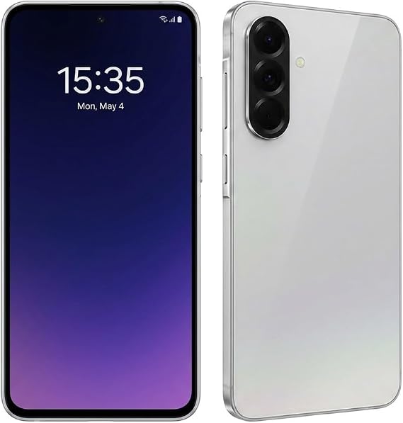 Samsung (A566 Galaxy A56 Dual 5G 128GB 8GB RAM (LightGray) Grey