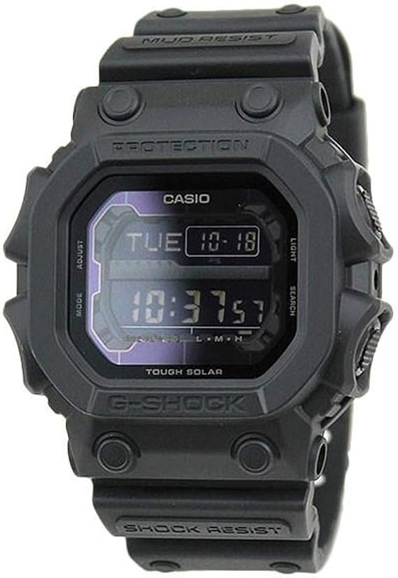 Casio G-Shock G-Shock Men's Digital Square Solar Black GX-56BB-1