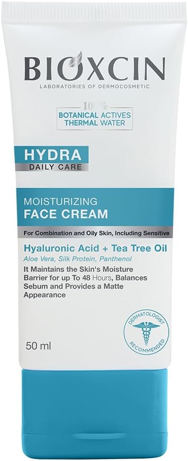 Bioxcin Hydra Nemlendirici Yüz Kremi 50 ml - Karma ve Yağlı Ciltler