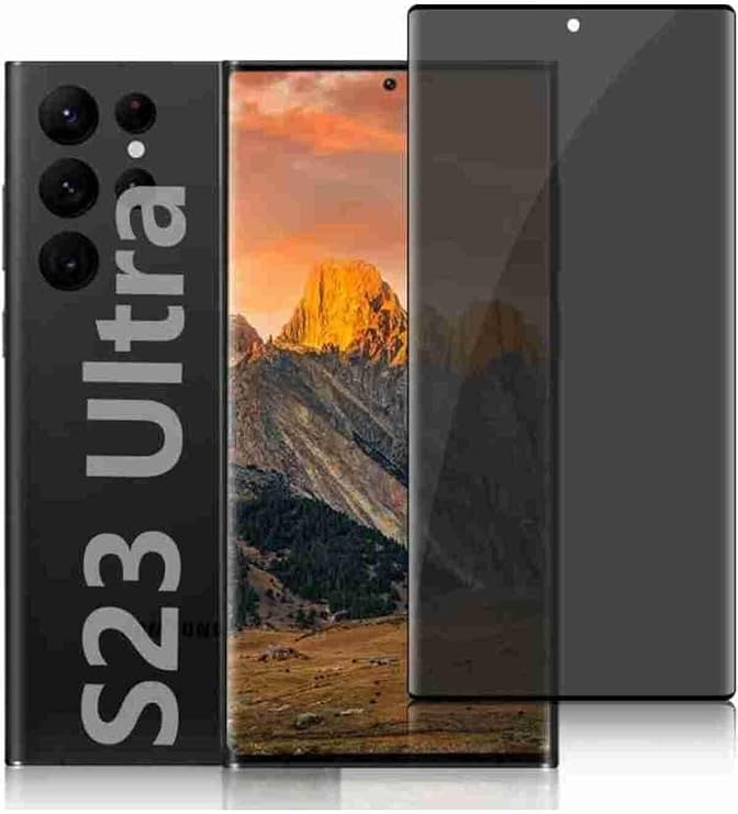 PSR Aksesuar Samsung Galaxy S23 Ultra Uyumlu Hayalet Mat Seramik Ekran Koruyucu – Tam Kaplayan, Parmak İzi Yapmaz, Darbe Emici, Yüksek Kalite