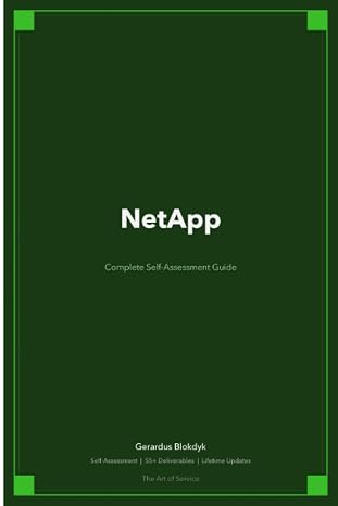 NetApp Complete Self-Assessment Guide