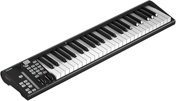 Icon Pro Audio Artist 49X | 49-Tuş Mackie Control/HUI Destekli, LED Dokunmatik Fader'lı ve Kapsamlı Yazılım Paketine Sahip Profesyonel USB-C MIDI Klavye Controller