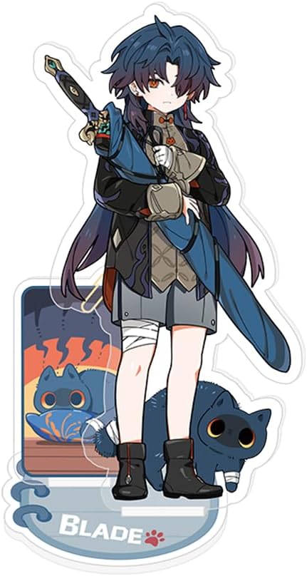 Honkai: Star Rail Kitty Series Acrylic Stand - Blade