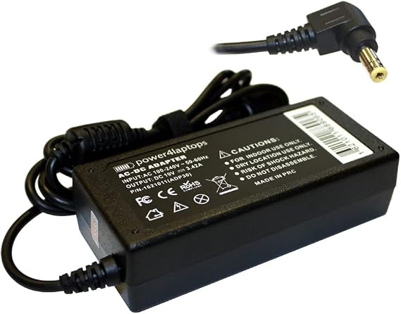 Power4Laptops AC Adapter Laptop Charger Power Supply Compatible With NEC LaVie LC500/2D