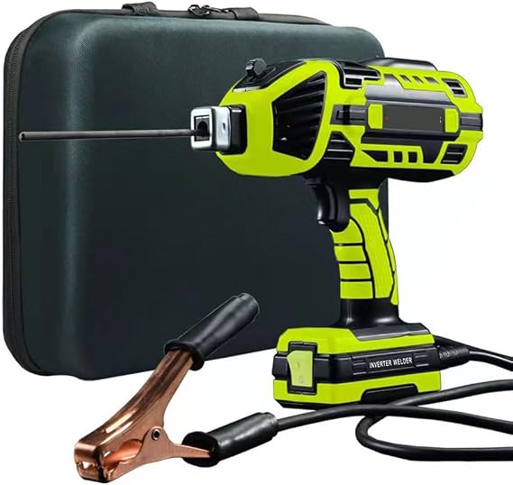 Electric Welder Machine Kit, Handheld Welding Machine with IGBT Inverter, 6 Variable Current Adjustment, Portable ARC Welder for 3/32"-1/8" Wire Rods