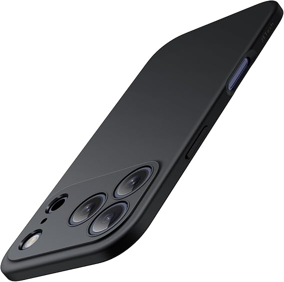 JETech Slim Case for iPhone 17 Pro Max, Black