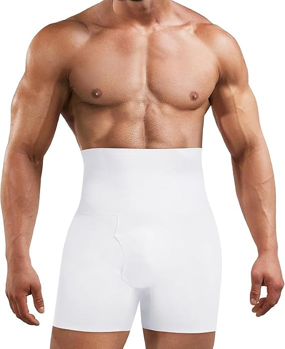 Inner Vision, Karın Kontrol Bodysuit ve Iç Çamaşırı Fitness Vücut Şekillendirici 3 Boyutlu Erkek Duble Korse Boxer