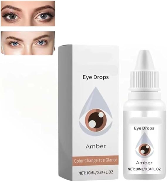 Irisink Eye Drops, Irisink Color Changing Eye Drops, Irisink Pro Eye Drops, Change Eye Color, Lighten and Brighten Your Eye Color,Irisink Eyedrops,Lighten & Brighten Your Eye Color (Amber)