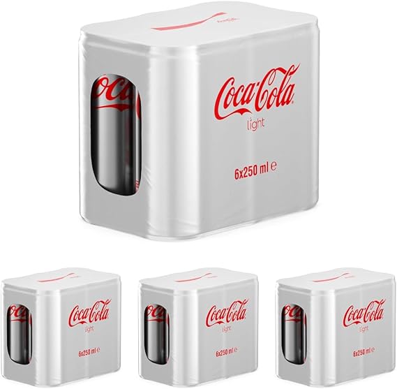 Coca-Cola Light Kutu 6x250 ml (4 paketi)