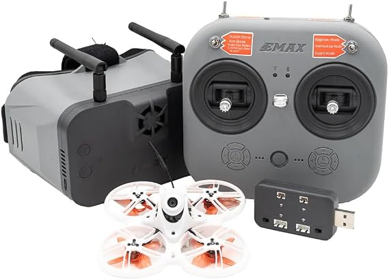 Tinyhawk 3 Plus+ RTF Kit Ready To Fly ELRS Analogue FPV Drone Mini Racing Quadcopter Durable Frame with Controller and Goggles for Beginners