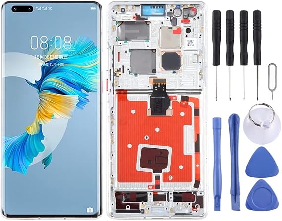 Cell Phone Repair Parts for Huawei Mate 40 Pro Digitizer Full Assembly Frame Original LCD Screen