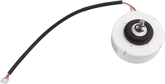Three-Phase Brushless Electric Motor for DIY Wind Turbine Generator, AC/DC 9V-72V Power Unit with ABS+Metal Housing for Hand-Cranked Hydroelectric Experiments, White